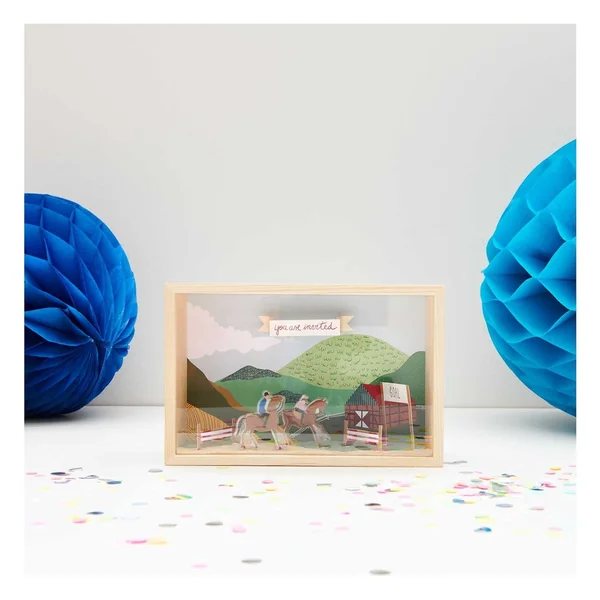 Boîte vitrine à deux parois acryliques Rico Design