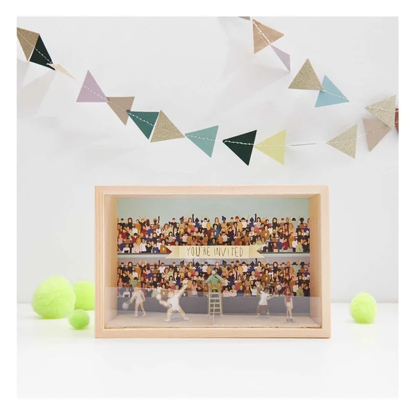 Boîte vitrine à deux parois acryliques Rico Design