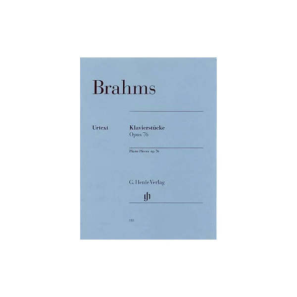 Brahms J. Klavierstucke Opus 76 Piano