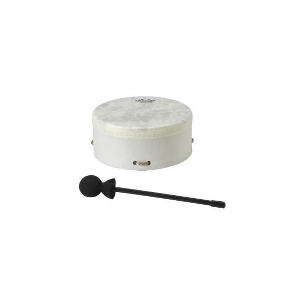 Buffalo Drum Remo 08 X 3.5" Fiberskyn + Batte