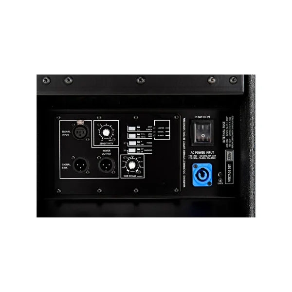 Caisson de basse actif 2x18" 5000W/2500W RMS RCF SUB 8006-AS