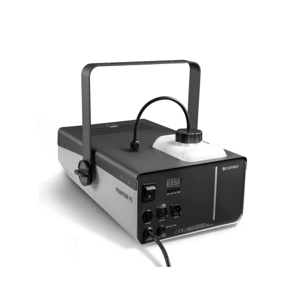 Cameo PHANTOM F5 Machine à fumée 1500 W DMX avec éclairage bicolore du réservoir