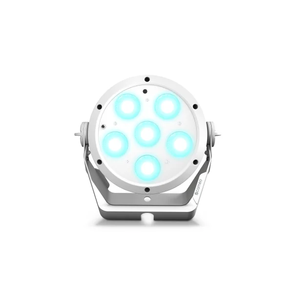 Cameo ROOT PAR 6 WH - Projecteur PAR RGBAW + UV 6 x 12 W