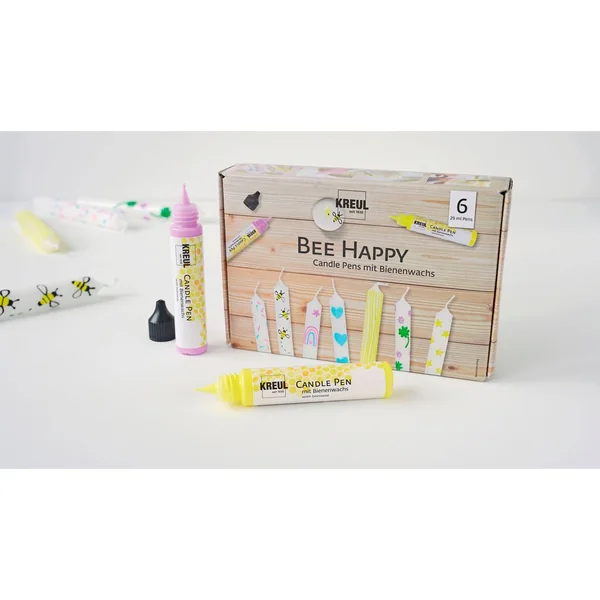Candle Pen KREUL « Bee Happy », set de 6