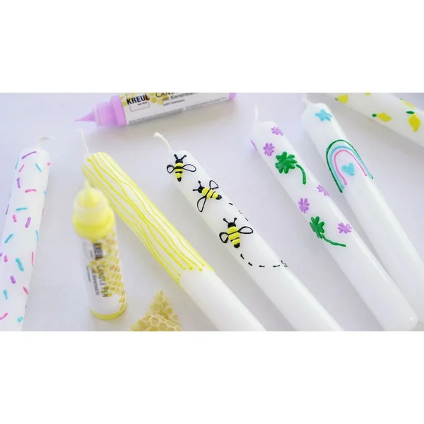 Candle Pen KREUL « Bee Happy », set de 6