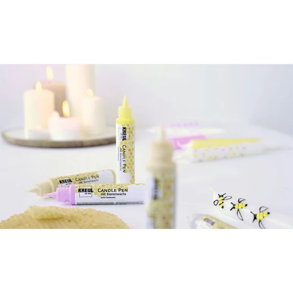Candle Pen KREUL « Bee Happy », set de 6
