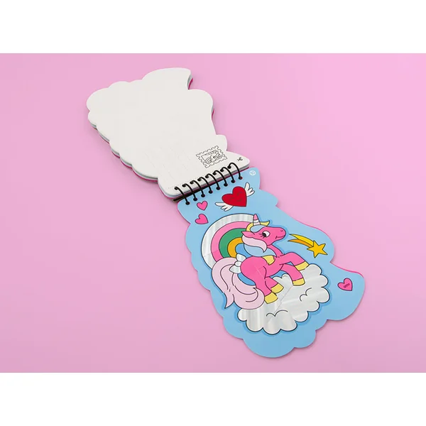 Carnet d'activité sticker - Lily la licorne