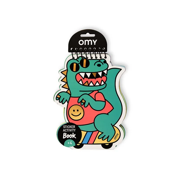 Carnet d'activité stickers - Dino de OMY