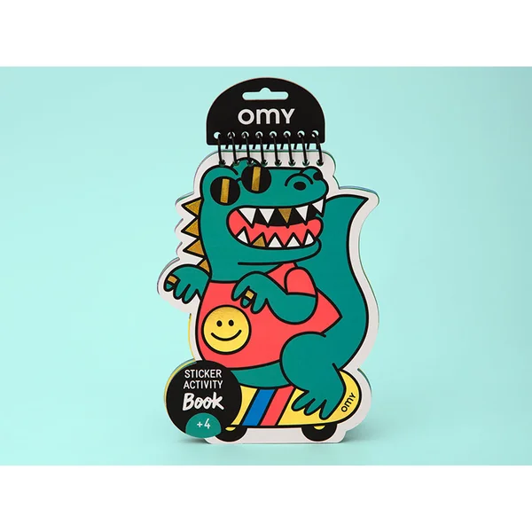 Carnet d'activité stickers - Dino de OMY