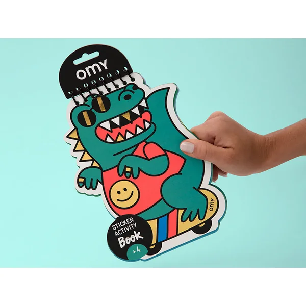 Carnet d'activité stickers - Dino de OMY