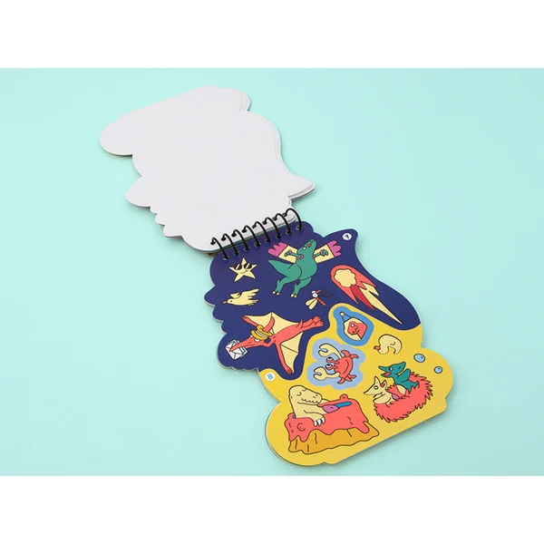 Carnet d'activité stickers - Dino de OMY