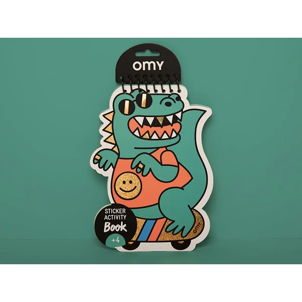 Carnet d'activité stickers - Dino de OMY