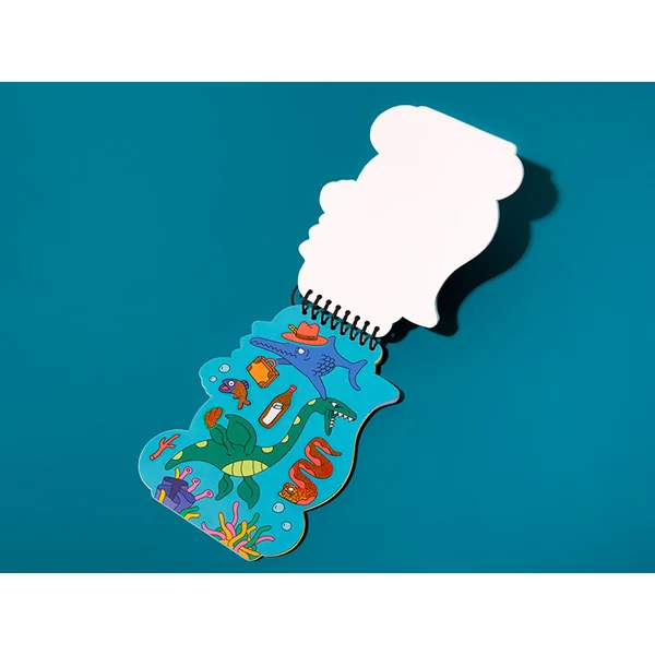 Carnet d'activité stickers - Dino de OMY