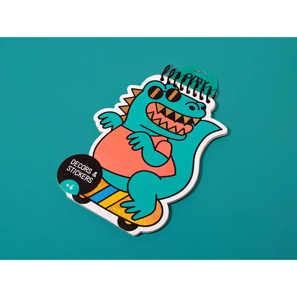 Carnet d'activité stickers - Dino de OMY