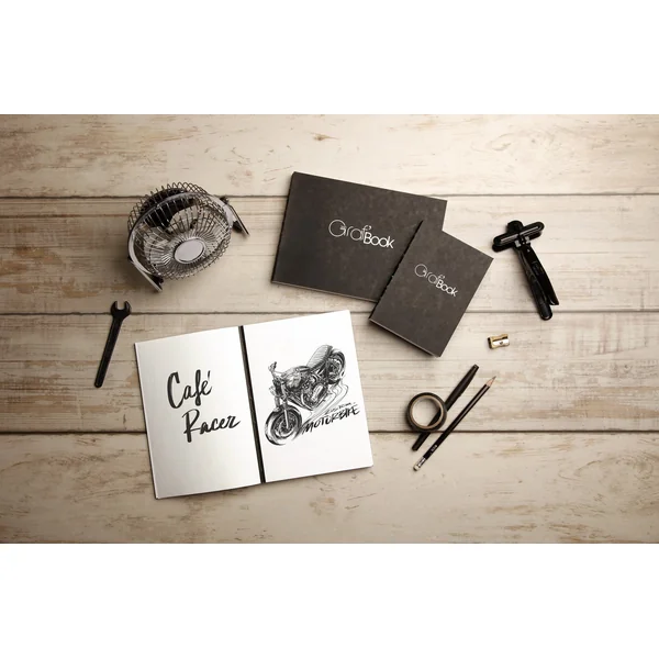 Carnet Graf'Book 360°-100g/m²-100 feuilles