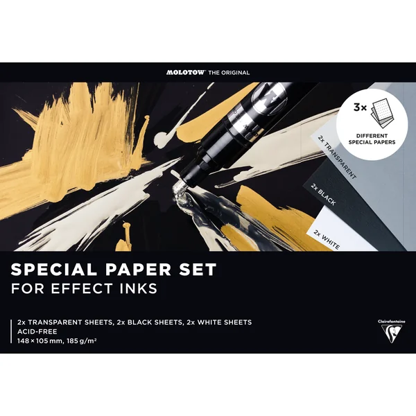 Carnet papier effect A4 18 feuilles