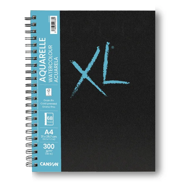 Carnet spiral XL Aquarelle 300 gr/m²