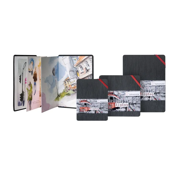 Carnet The Zig Zag Book 300g/m²