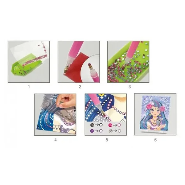 Cartes à créer Demoiselle de Diamants - Crealign