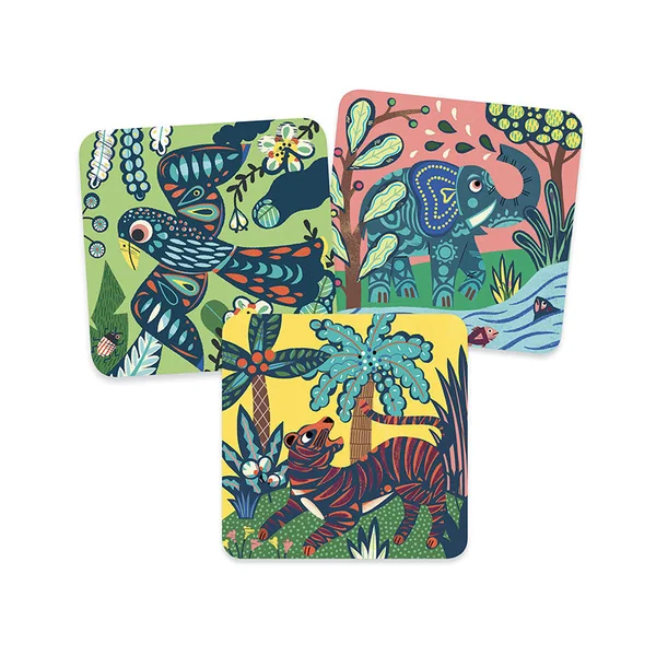 Cartes à gratter des petits - Grosses bêtes