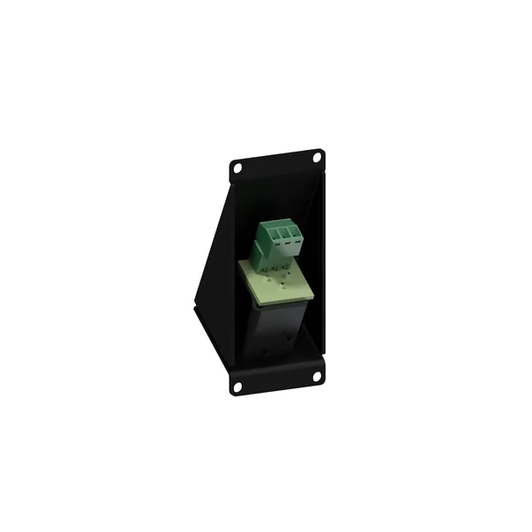 Caymon CASY123 1 plads, vinklet plade 1 x XLR hun 3-pin