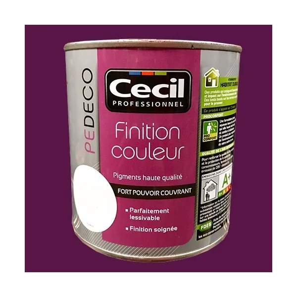 CECIL PE DECO Finition Couleur Ultra violet Mat