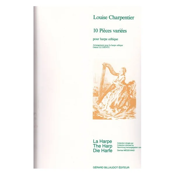 Charpentier M.a. Pieces Variees Harpe