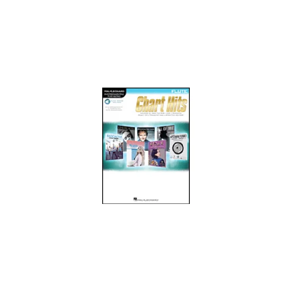 Chart Hits: Instrumental Play Along Flute