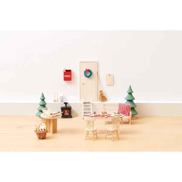 Cheminée miniature lumineuse Rico Design