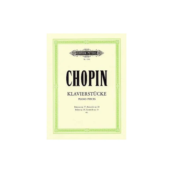 Chopin F. Piano Pieces