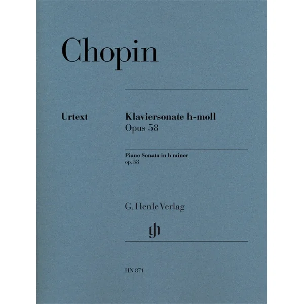 Chopin F. Sonate Opus 58 Piano