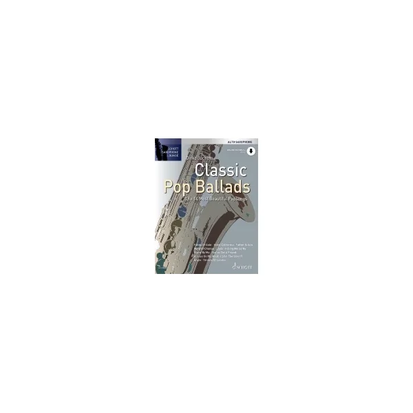 Classic Pop Ballads Saxo Alto