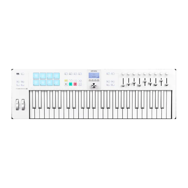 Clavier Maitre ARTURIA ESSENTIAL3-49-ALP - Essential 3 49 touches Alpine White