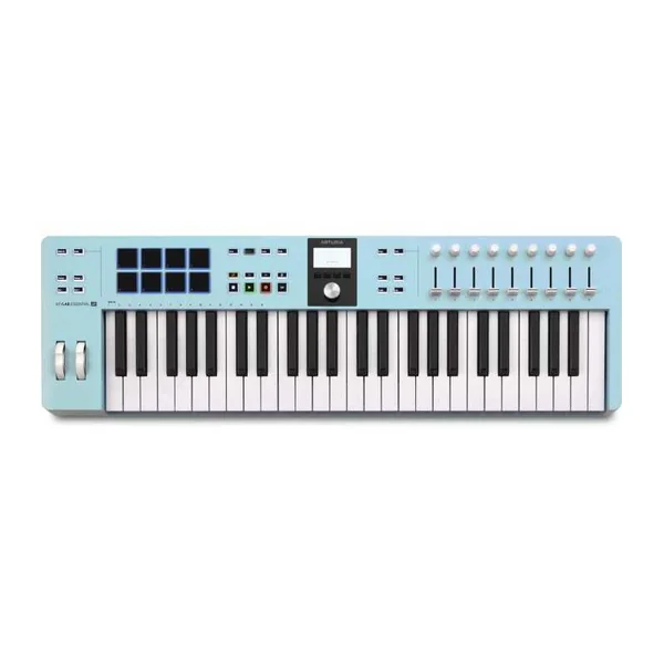 Clavier Maitre ARTURIA ESSENTIAL3-49-AQU - Essential mk3 49 Aquamarine
