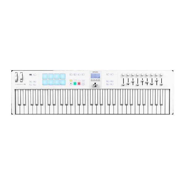 Clavier Maitre ARTURIA ESSENTIAL3-61-ALP - Essential 3 61 touches Alpine White
