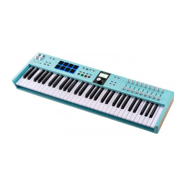 Clavier Maitre ARTURIA ESSENTIAL3-61-AQU - Essential mk3 61 Aquamarine