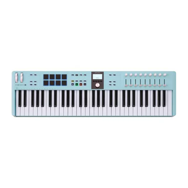Clavier Maitre ARTURIA ESSENTIAL3-61-AQU - Essential mk3 61 Aquamarine