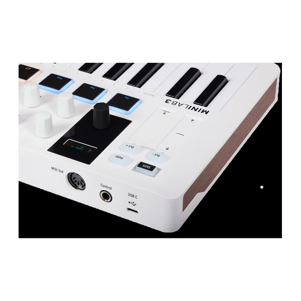 Clavier Maitre ARTURIA MINILAB3-WH - MiniLab MK3 blanc