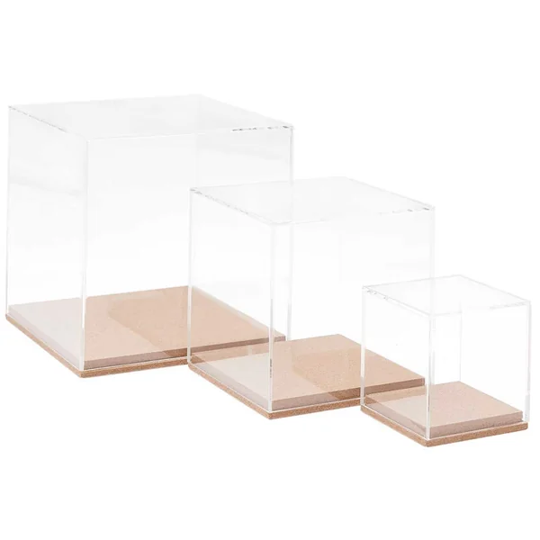 Cloche de décoration cube taille L - Rico Design