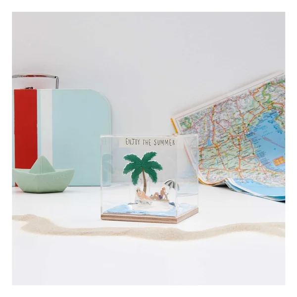 Cloche en acrylique Rico Design « Cube »