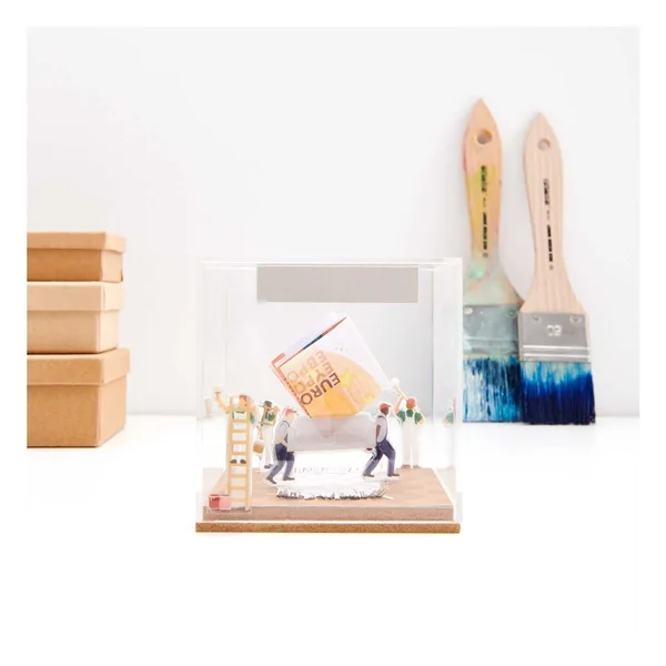 Cloche en acrylique Rico Design « Cube »