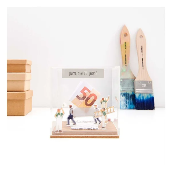 Cloche en acrylique Rico Design « Cube »