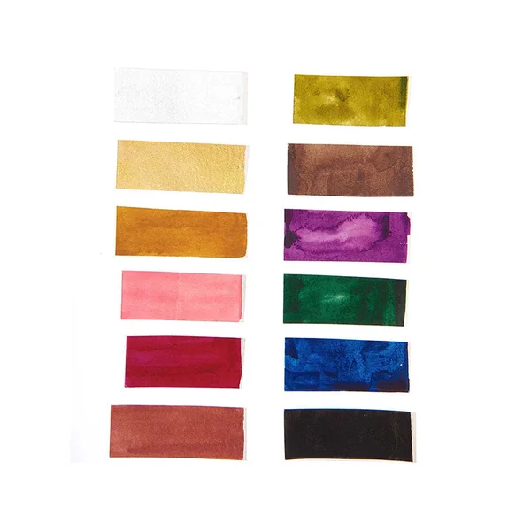 Coffret aquarelle - 12 couleurs terre