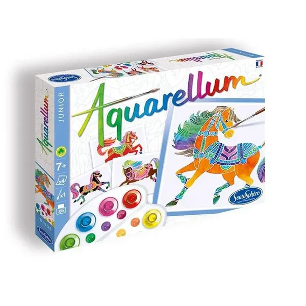Coffret Aquarellum junior - Chevaux