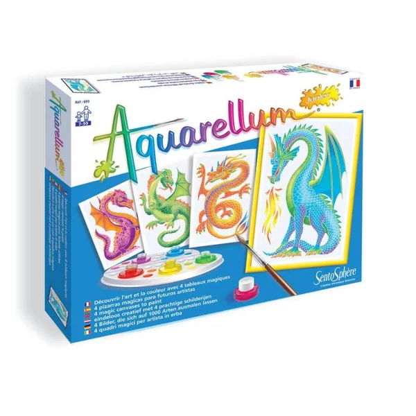 Coffret Aquarellum junior - Dragons