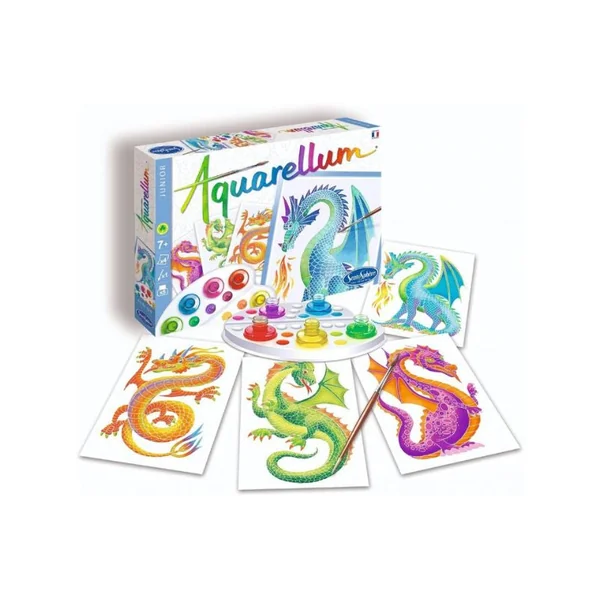 Coffret Aquarellum junior - Dragons