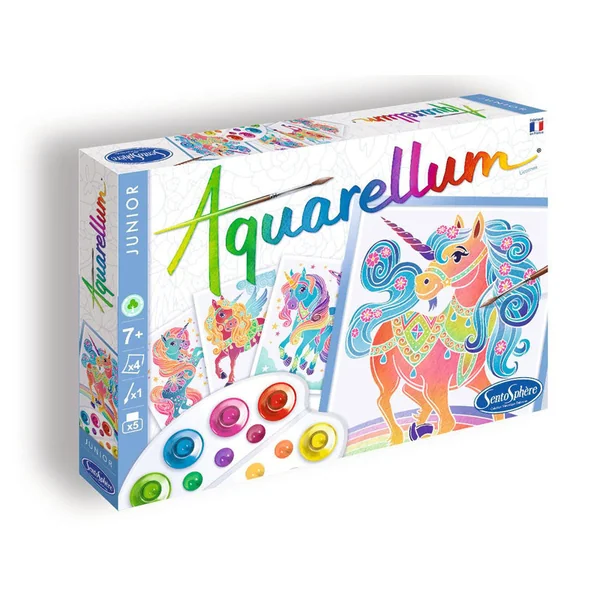 Coffret Aquarellum junior - Licornes