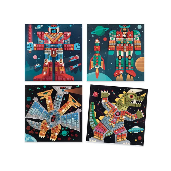 Coffret collage de mosaïque - Space battle