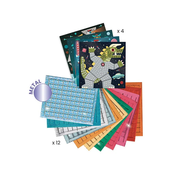 Coffret collage de mosaïque - Space battle