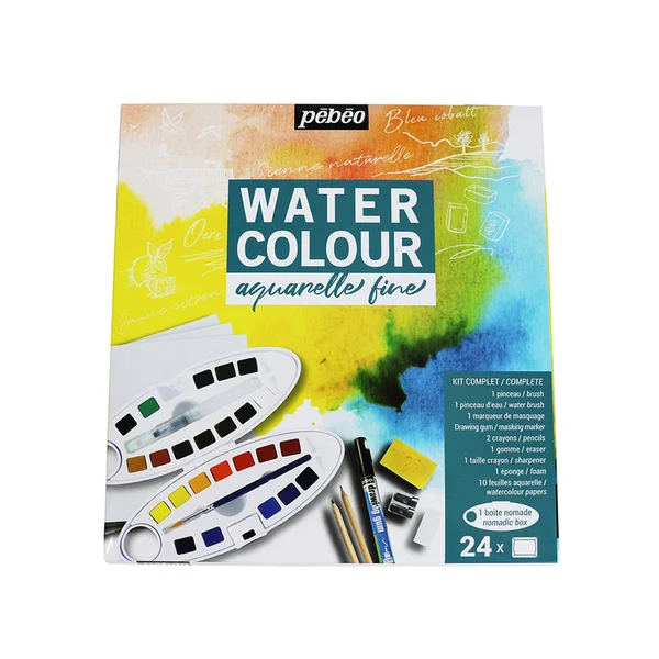 Coffret complet Water Color Aquarelle fine - Pébéo